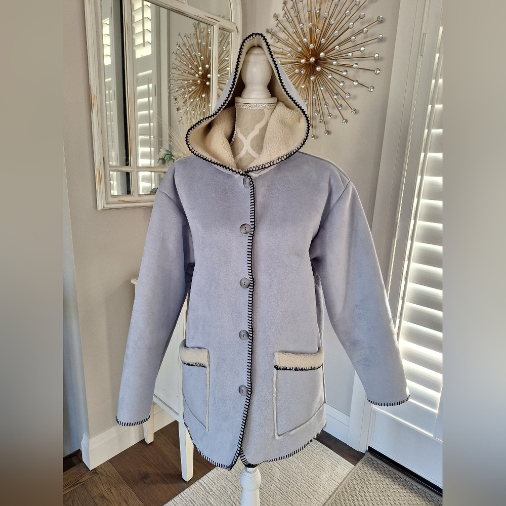 Aspen blanket stitch hoodie [M]